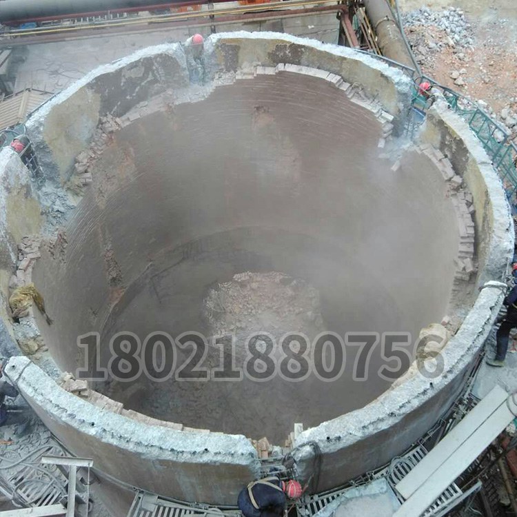 混凝土煙囪拆除技術方法