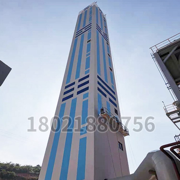 方煙囪外壁條紋裝飾繪製（zhì）